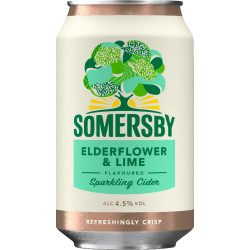 Somersby Elderflower &  Lime 