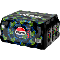 Pepsi Max Lime Flasker 20 stk.