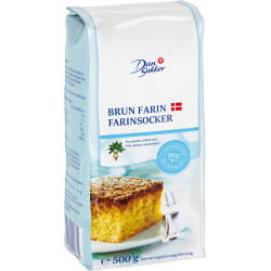 Dan Sukker Brun Farin 