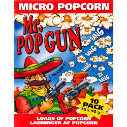 Mr. Pop Gun Micro popcorn