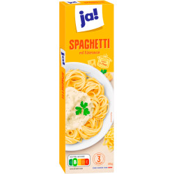 Ja! Spaghetti med ostesauce