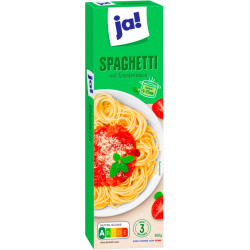 Ja! Spaghetti med tomatsauce