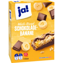 ja! Müslibar med chokolade...