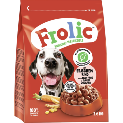 Frolic tørfoder Oksekød 2,6 kg