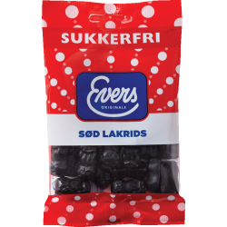 Evers sød lakrids sukkerfri